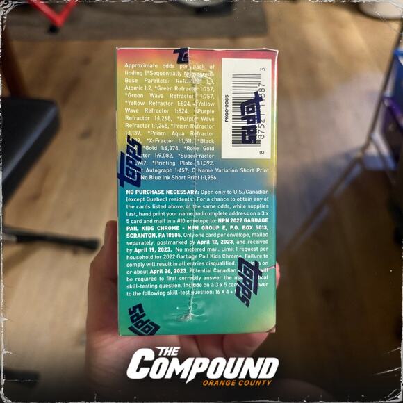 GPK Garbage Pail Kids - Topps Chrome - Blaster Box - New Sealed - Picture 2 of 4